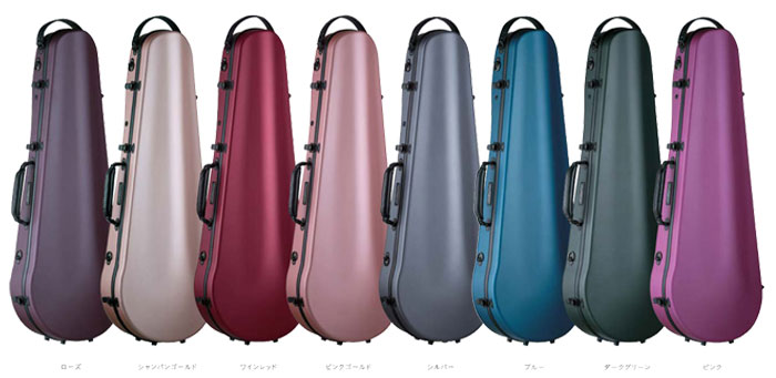 上等 Carbon Mac カーボンマック CFA-2S サテン S-NVY ビオラ ケース