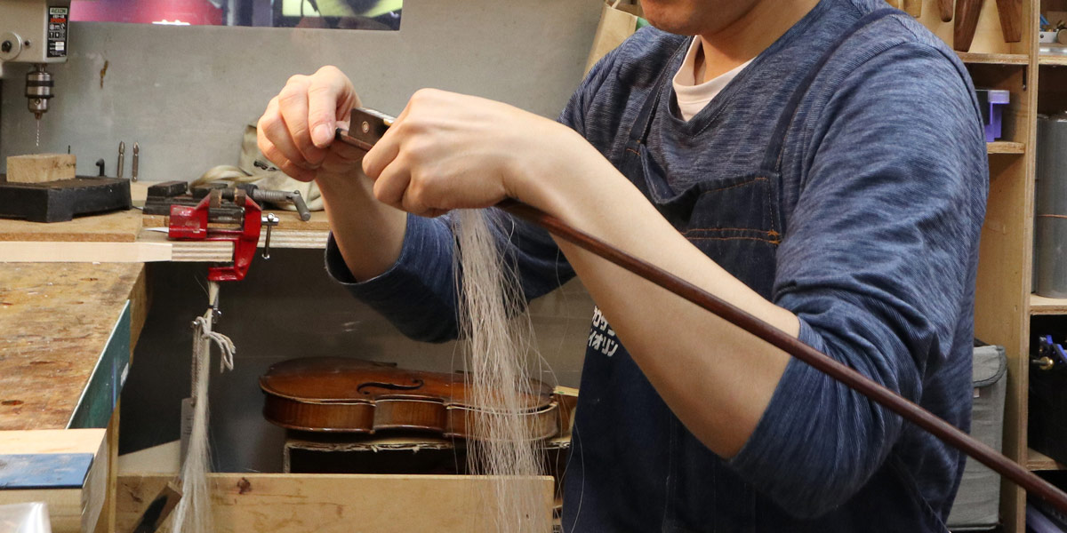 弓の宅配毛替え ― オンライン申し込みのご案内 クロサワバイオリン新着情報