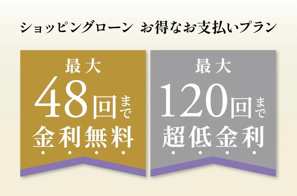 ショッピングローンのお得なお支払いプラン