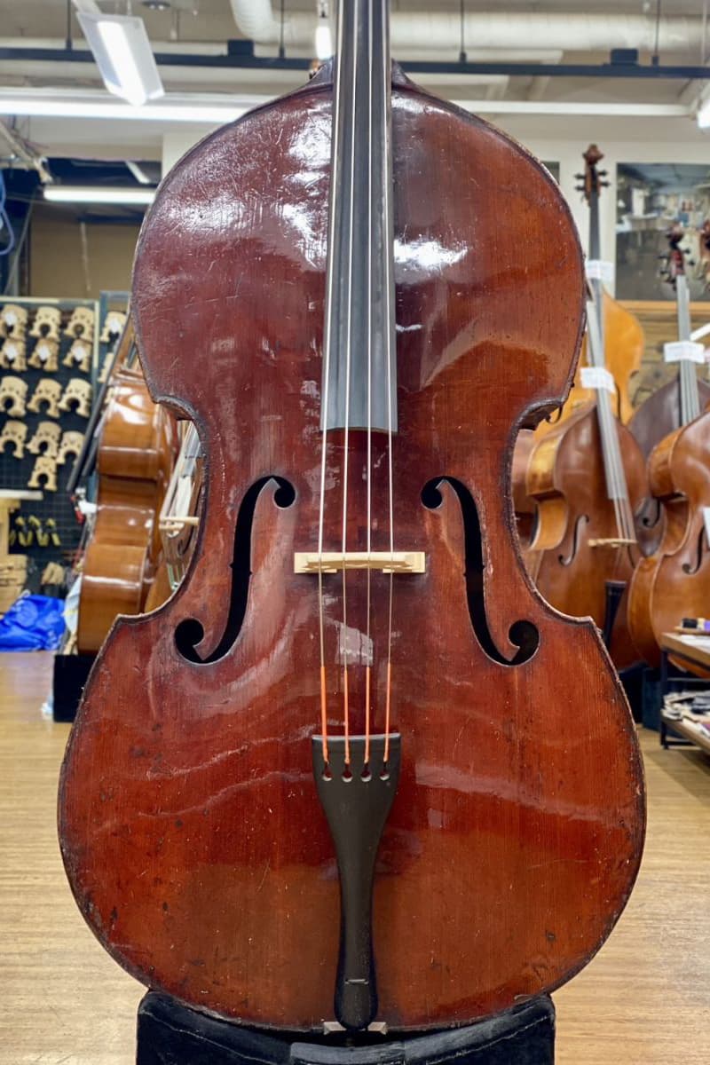 No Label Old French Contrabass